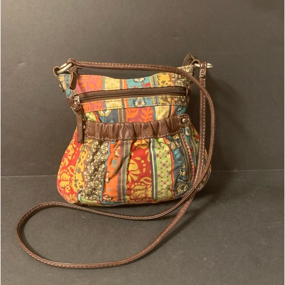 Fossil Pattern Print Crossbody - Picture 1 of 9